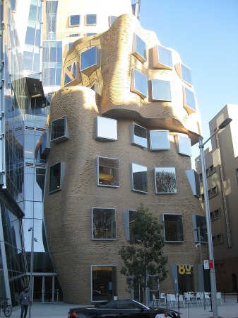 Frank Gehrey-designed building at UTS, Sydney.